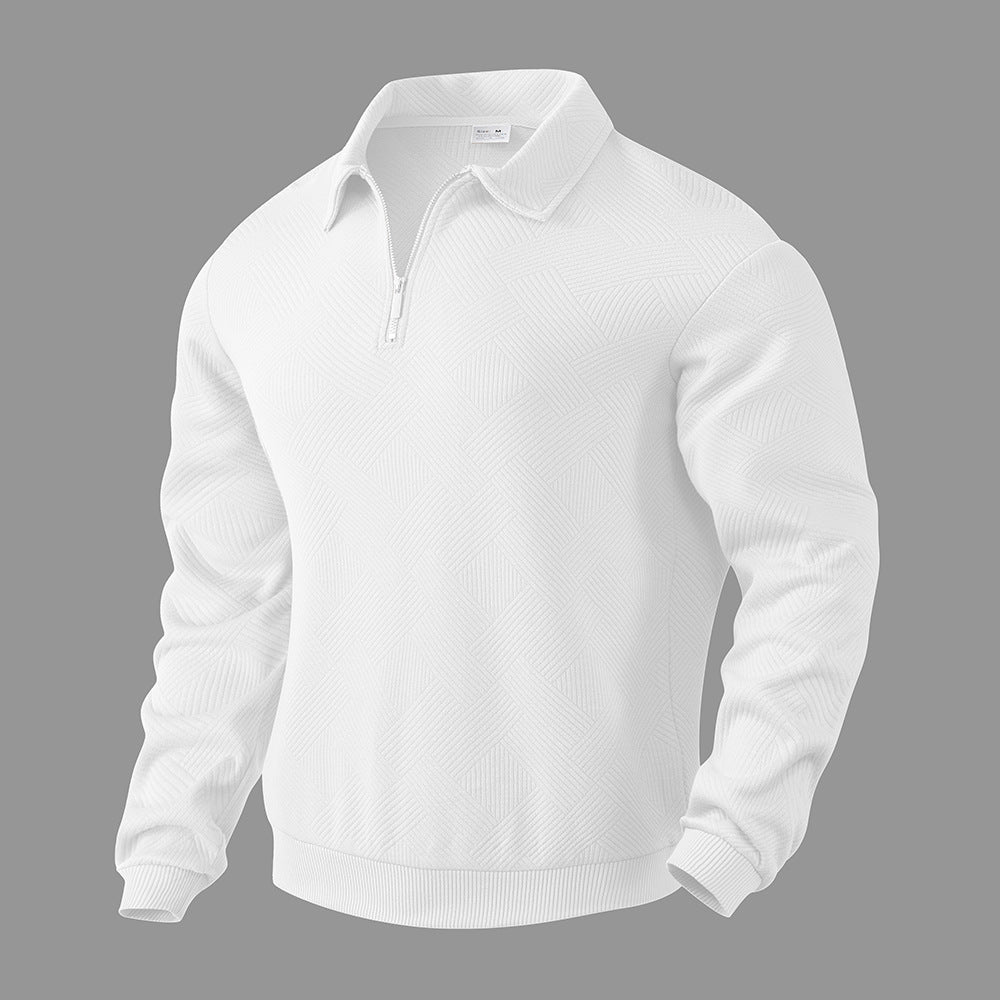 RidgeLine Strickpullover mit Viertelreißverschluss