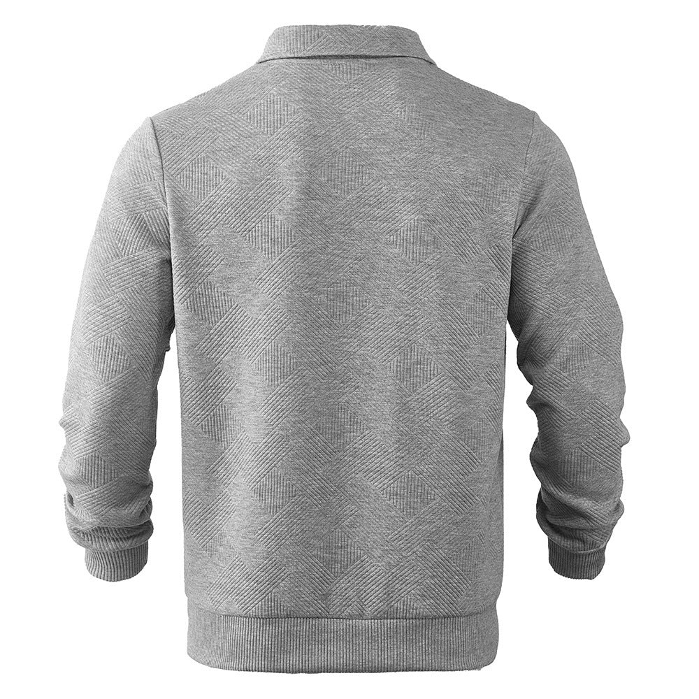 RidgeLine Strickpullover mit Viertelreißverschluss