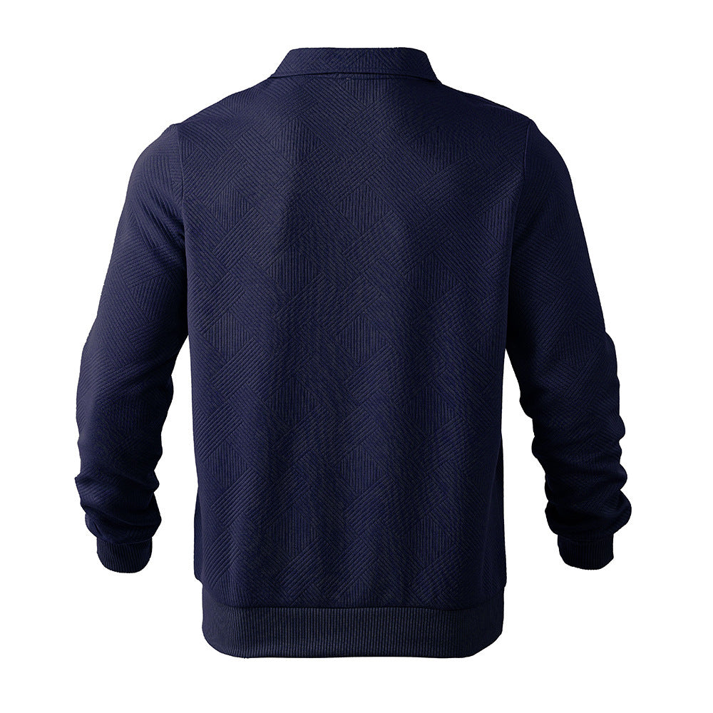 RidgeLine Strickpullover mit Viertelreißverschluss