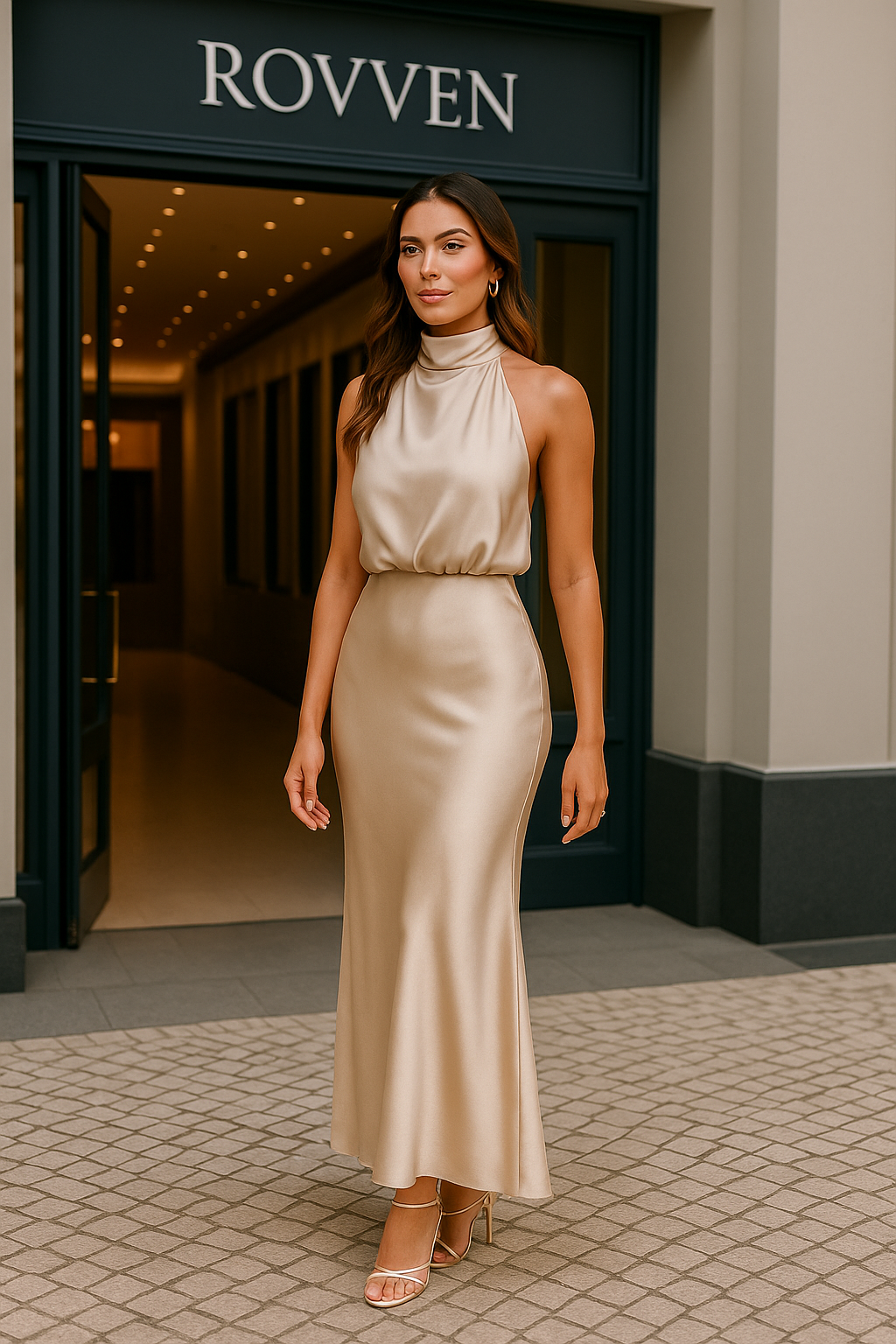 Robe drapée Verona