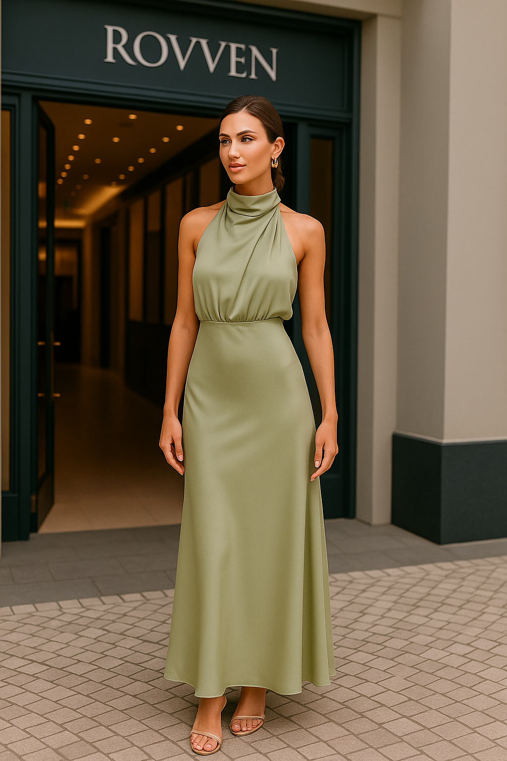 Robe drapée Verona