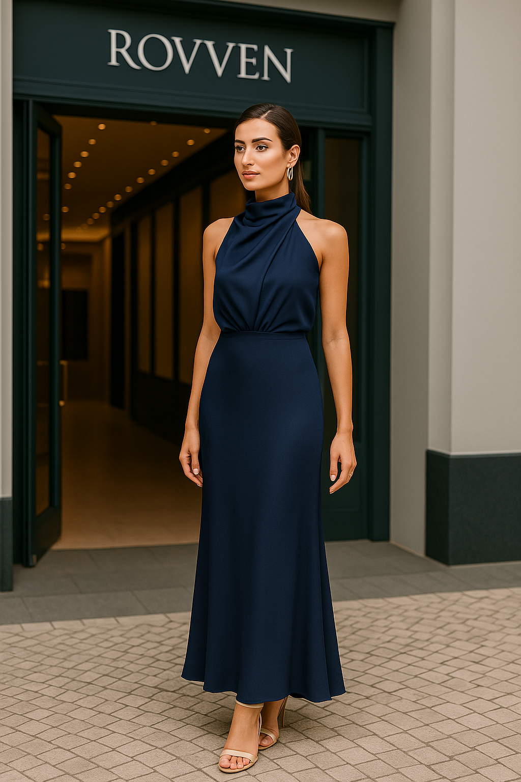 Robe drapée Verona