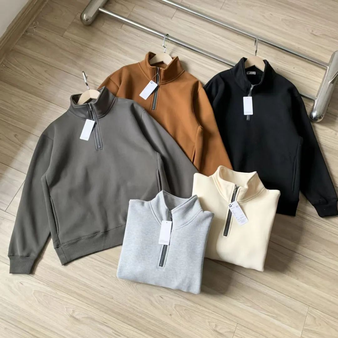Essential Quarter-Zip Sweat