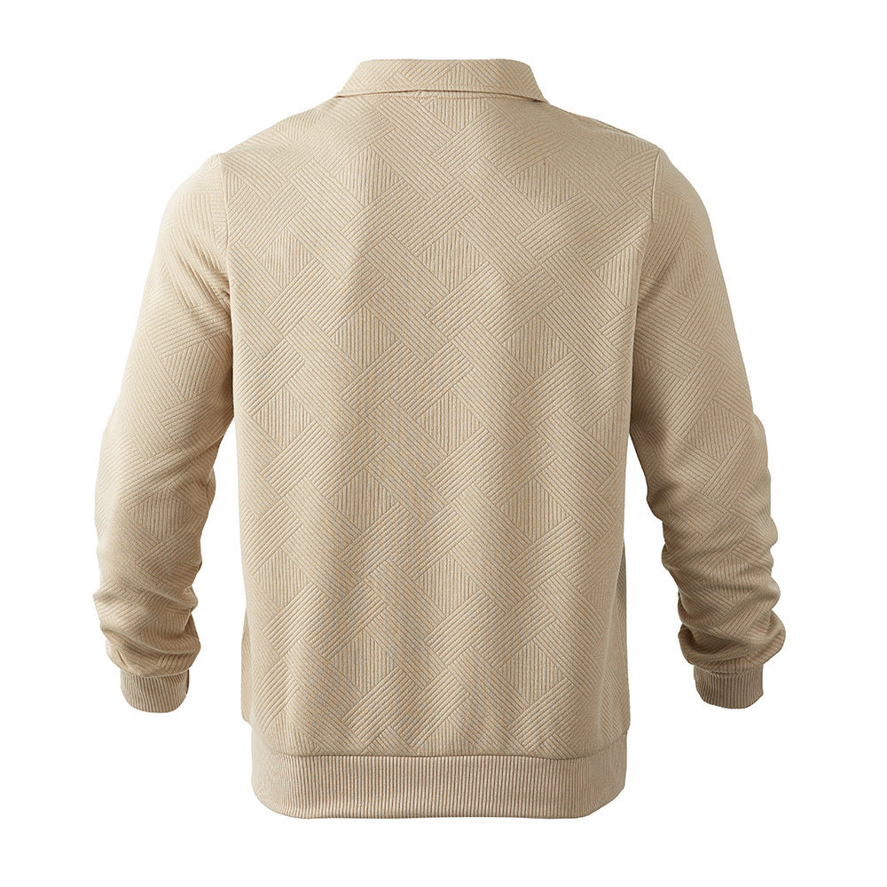 RidgeLine Strickpullover mit Viertelreißverschluss