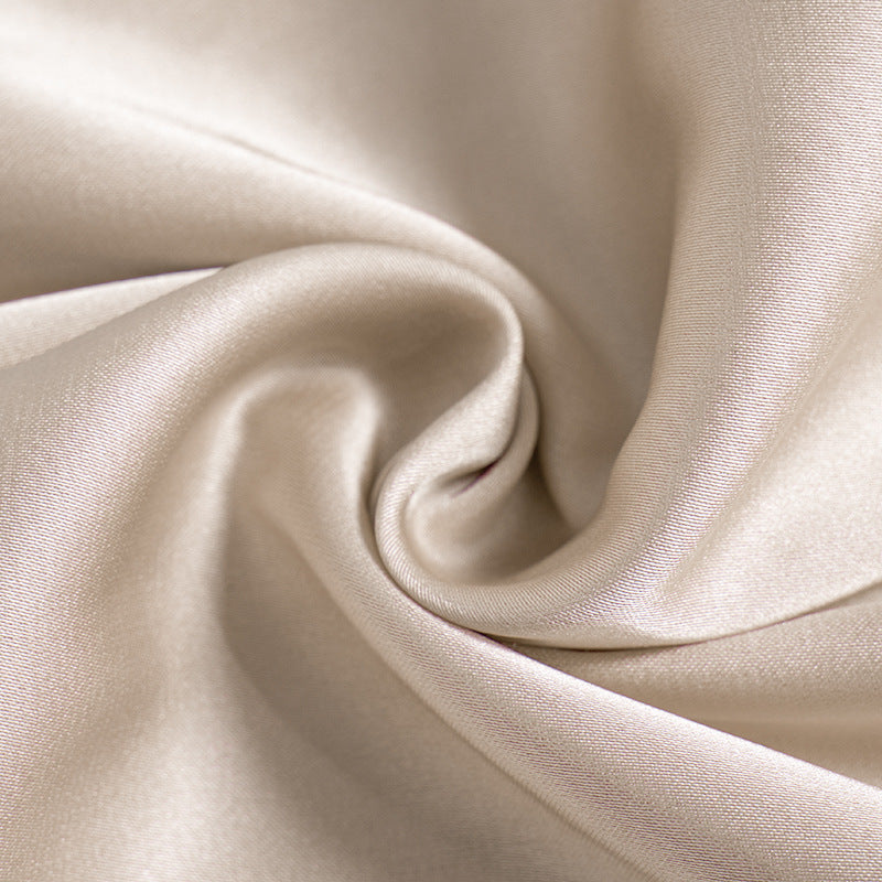 Cleo One-Shoulder Satin Mini Dress