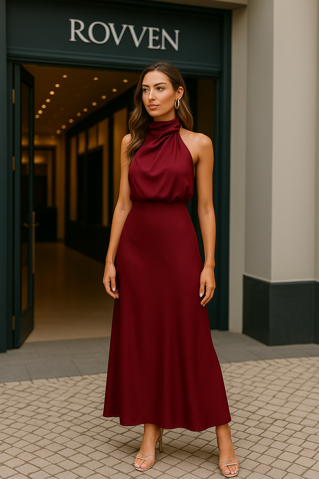 Verona Drape Dress