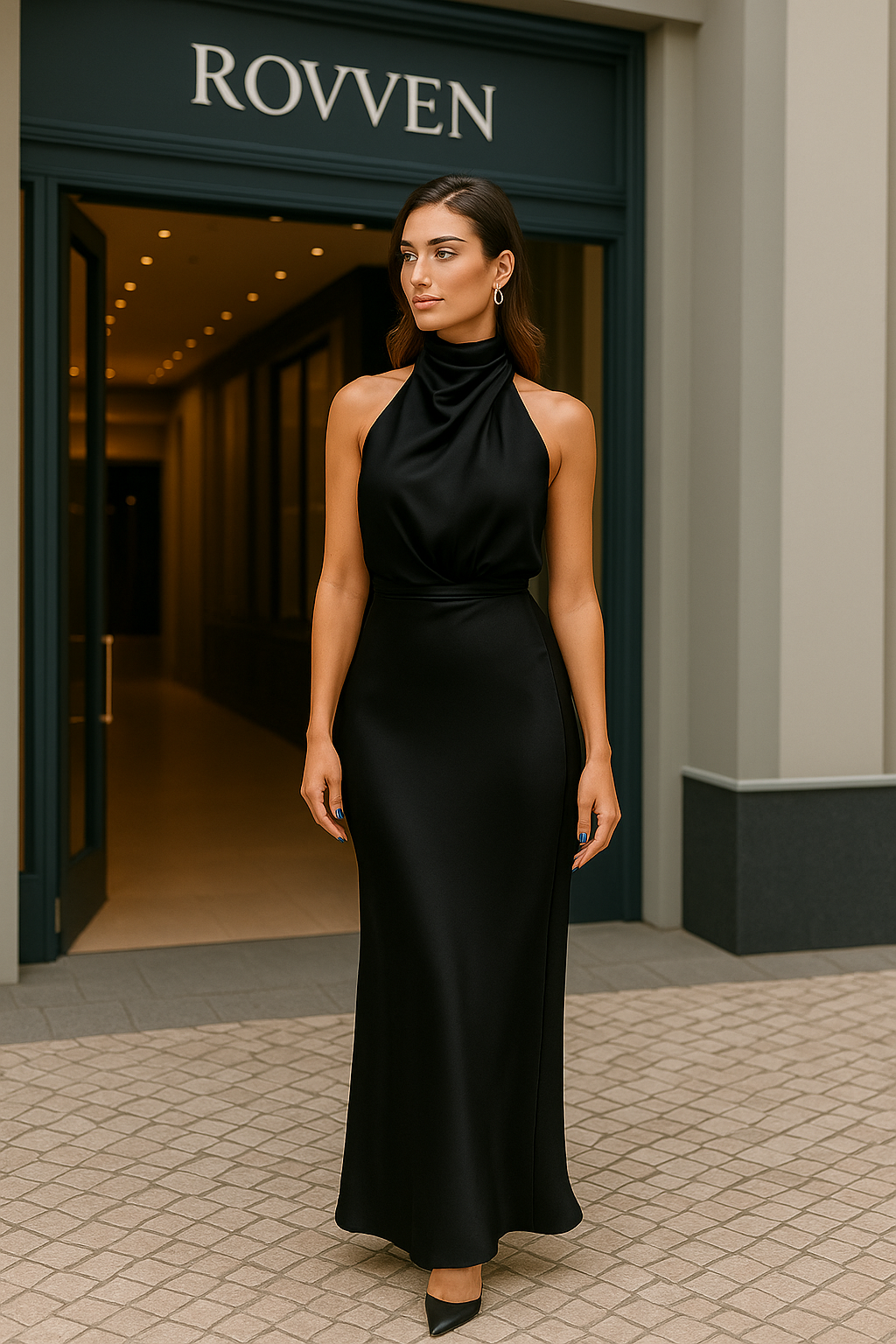 Verona Drape Dress