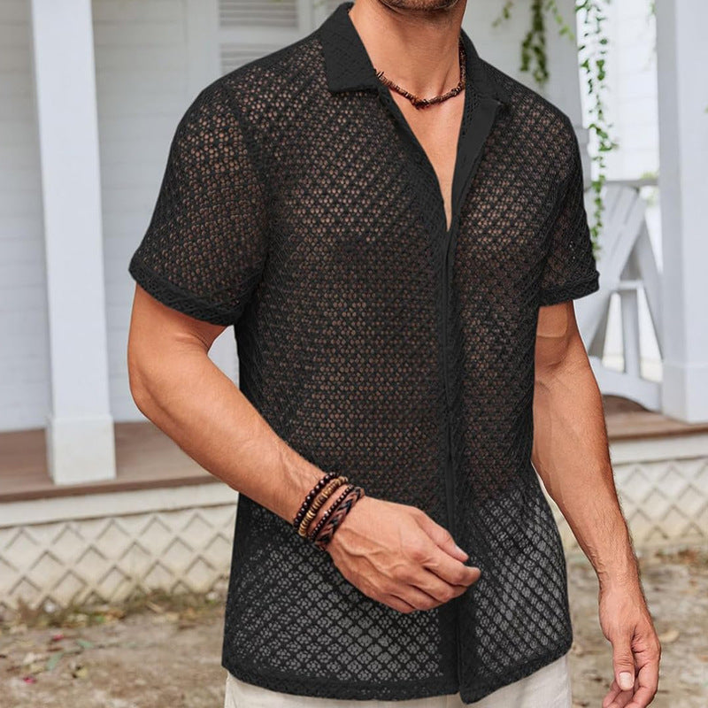 Chemise de villégiature au crochet Solaro