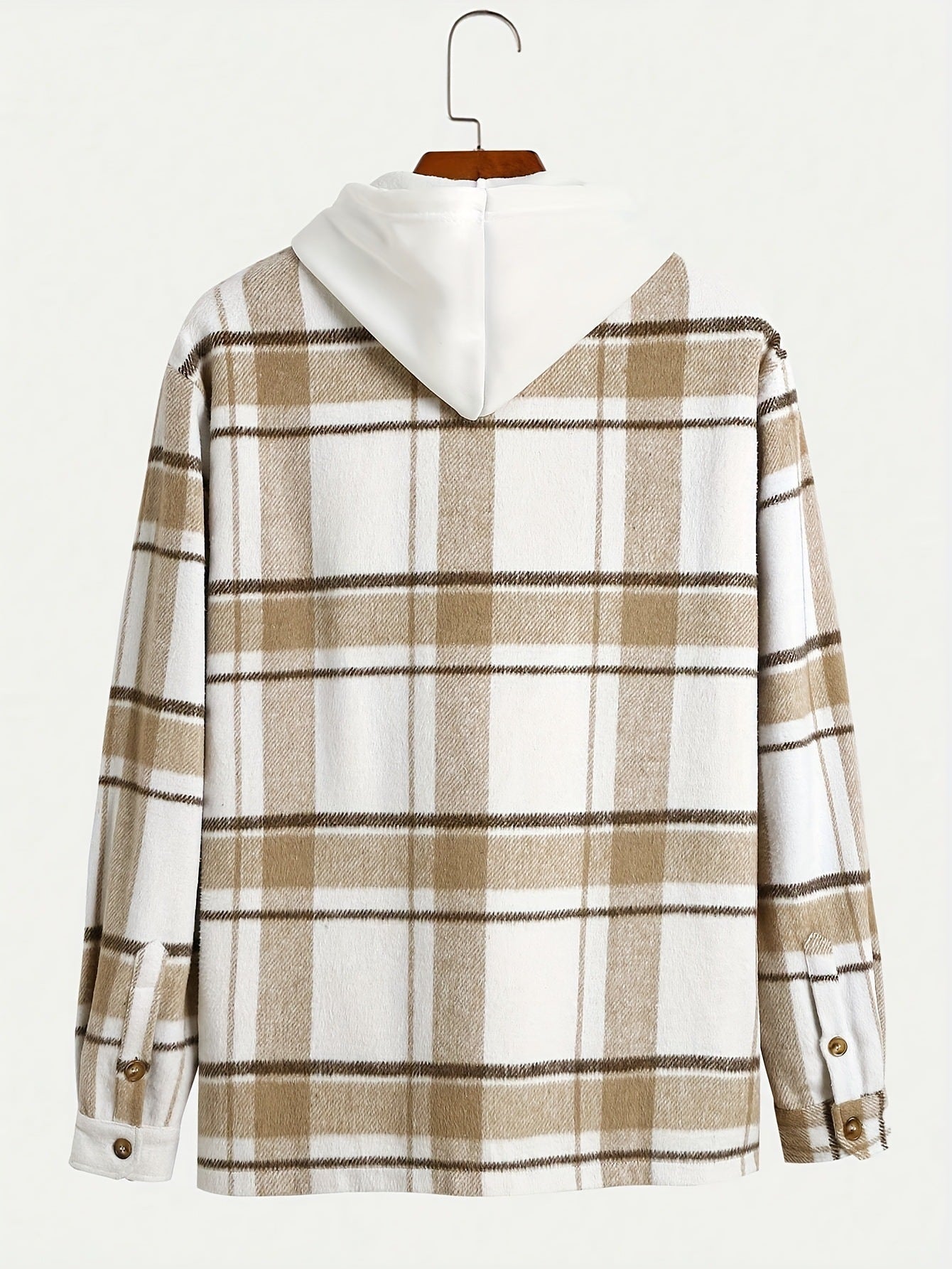 Hudson Lagen-Flanell-Hoodie 